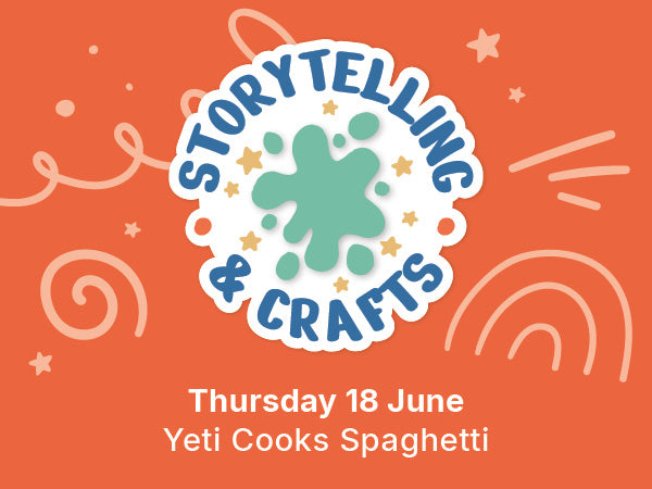 Storytelling and Crafts: Yeti Cooks Spaghetti by Russell Punte
