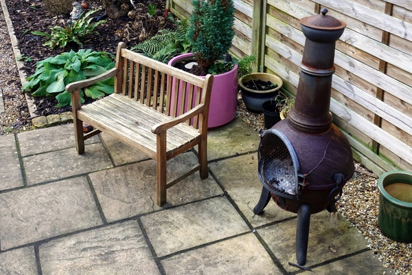 Fire pits and chimeneas in the garden